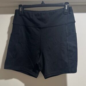 American Eagle Outfitters Black Bike Shorts